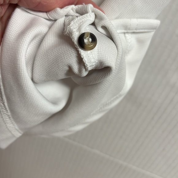 LSU NCAA White Polo Shirt Size Medium - Picture 7 of 10